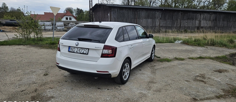 Skoda RAPID cena 21525 przebieg: 247000, rok produkcji 2018 z Strzelce Opolskie małe 46